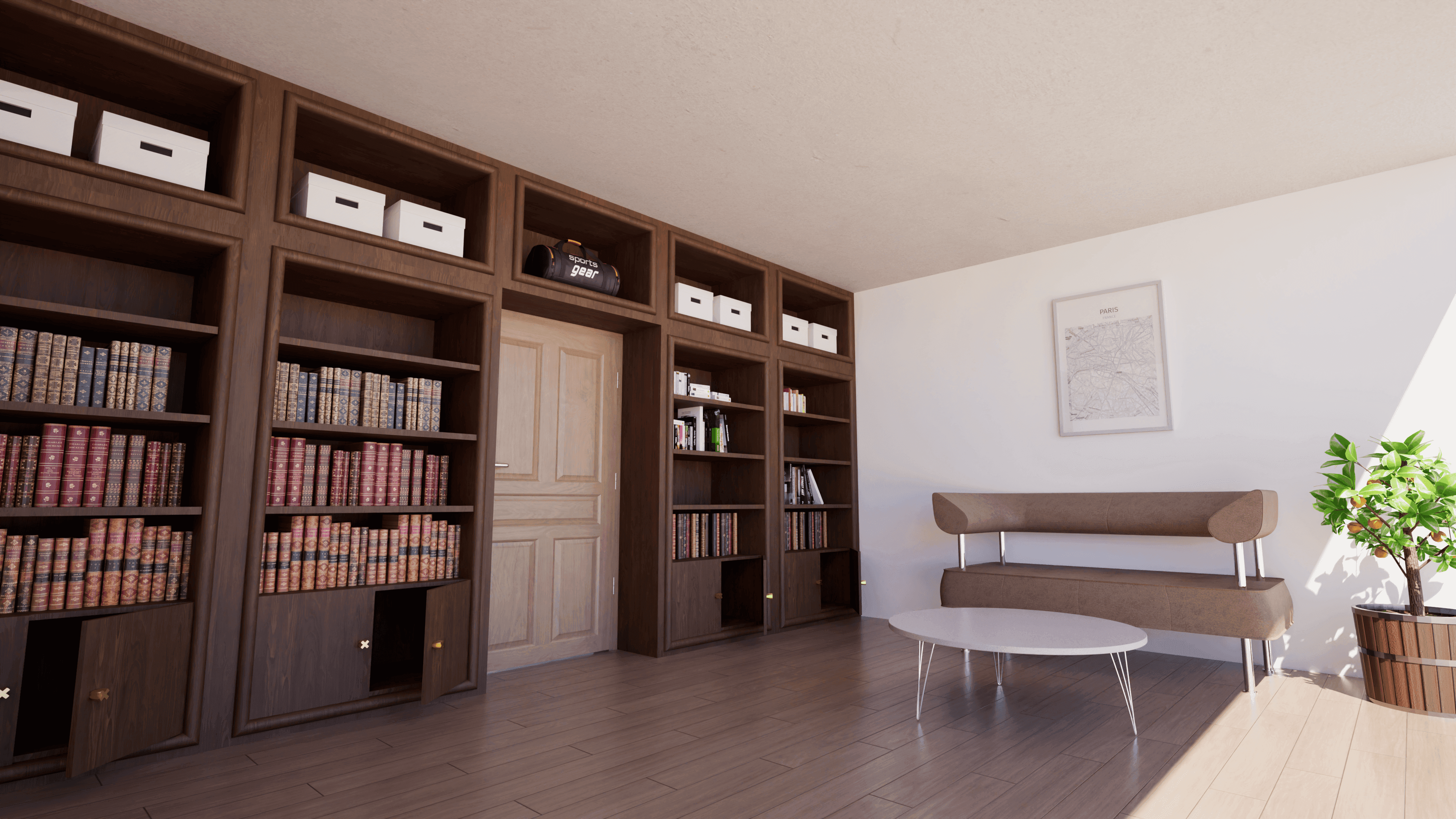 Agencement Bibliothèque sur Mesure