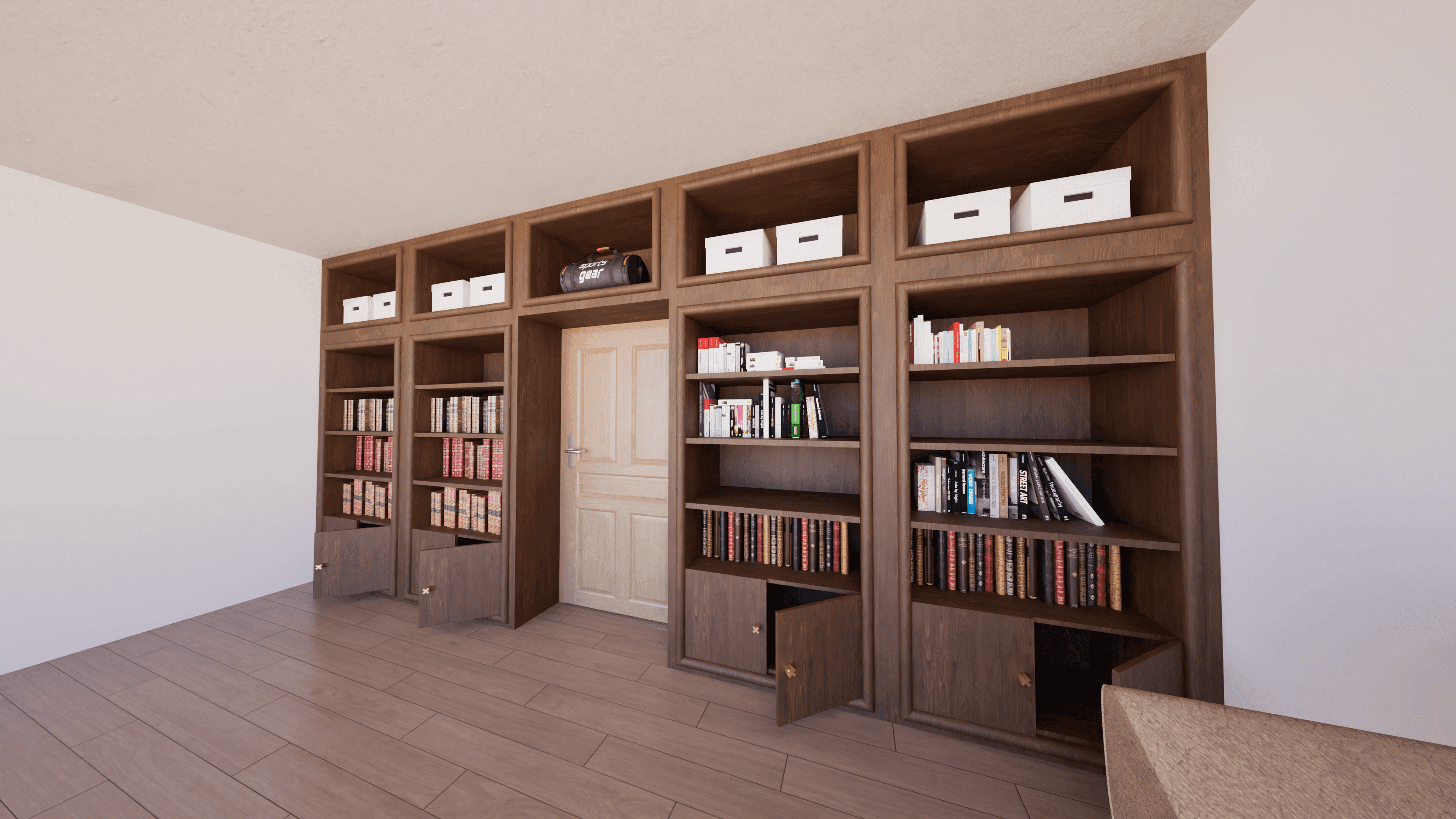 Agencement Bibliothèque sur Mesure