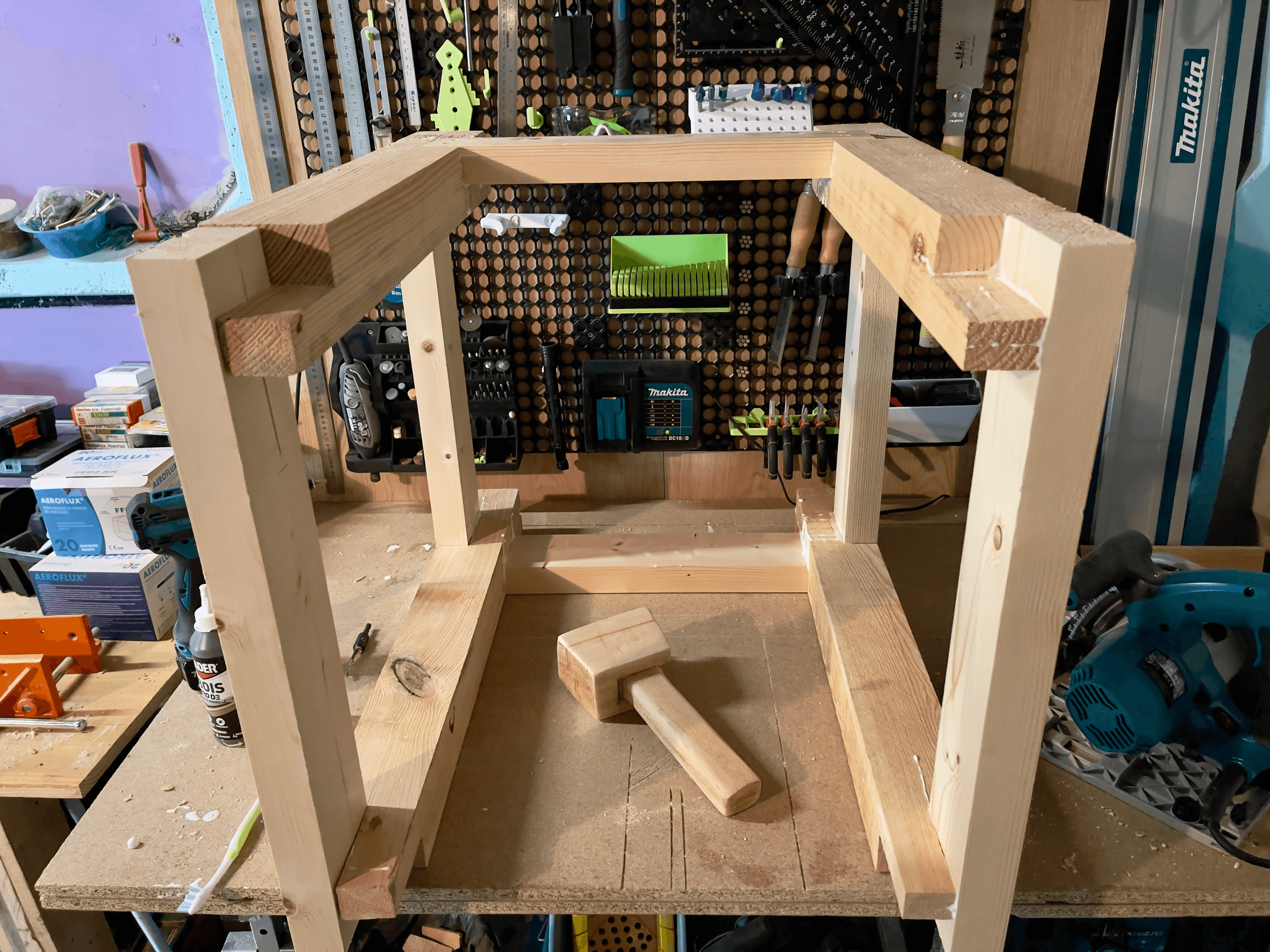 Établi modulaire